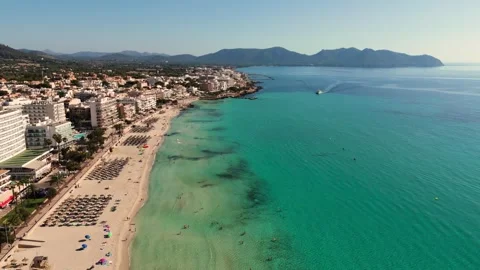 Mallorca, Cala Millor, Spain Stock Footage 279754462
