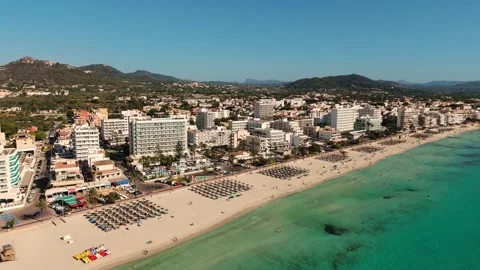 Mallorca, Cala Millor, Spain Stock Footage 279754467