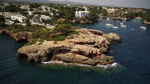 Mallorca Coast Stock Footage 160666886