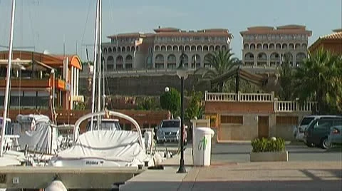 Mallorca Seaside Resort Stock Footage 9937796