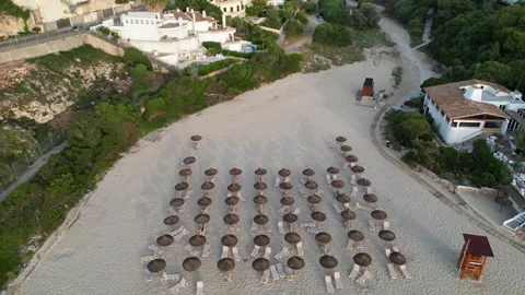 Mallorca from the Sky: Aerial Drone Tour of Spain's Balearic Gem Vídeo Stock 244355853