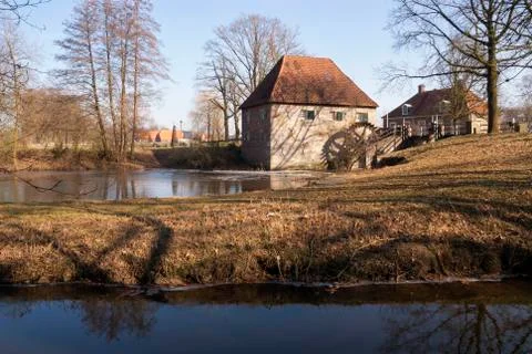 The Mallumsche watermill Stock Photos