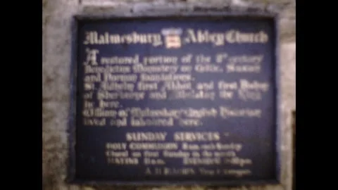 Malmesbury in 1973 Stock Footage 252696574