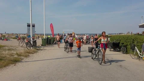 MALMO BEACH Stock Footage 136974756