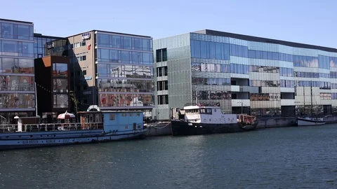 MALMÖ CITY CENTRE DURING COVID 19 PANDEMIC Stock Footage 129740028
