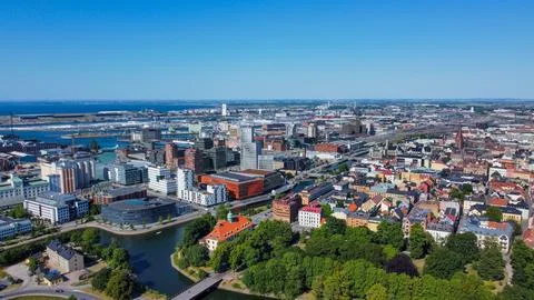 Malmo City Fotos de archivo