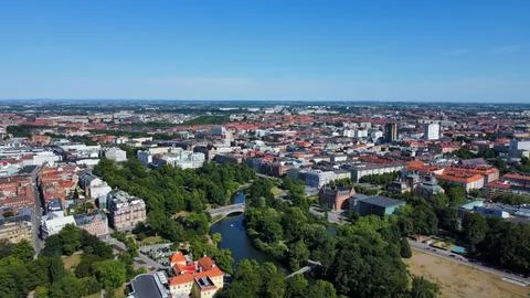Malmo City Fotos de archivo