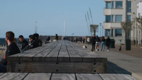 MALMÖ DURING PANDEMIA OF COVID 19 库存影片 129106986