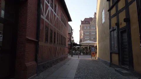 MALMÖ OLD TOWN Stock Footage 138588798