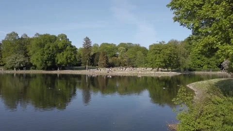 Malmö Park Stock Footage 130828042