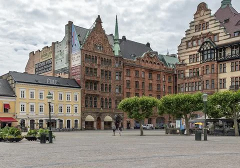 Malmo Stortorget Fotos de archivo