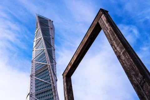 Malmo Turning Torso Fotos de archivo