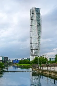 Malmo Turning Torso Fotos de archivo