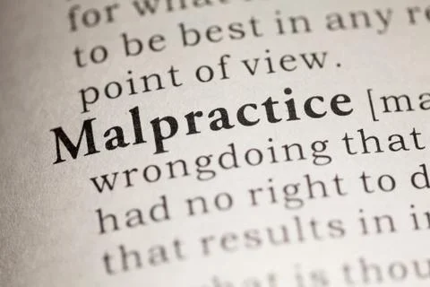 Malpractice Stock Photos