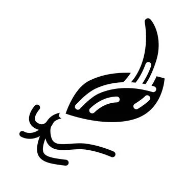Malt barley glyph icon vector illustration Stock Illustration