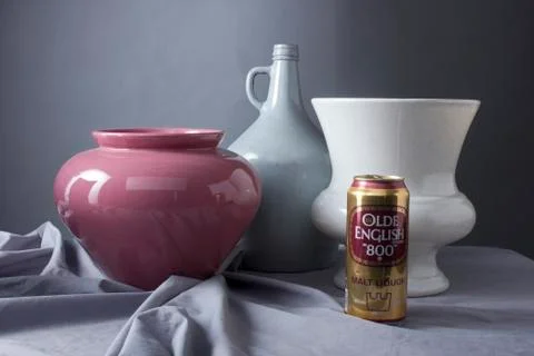 Malt Can 库存照片