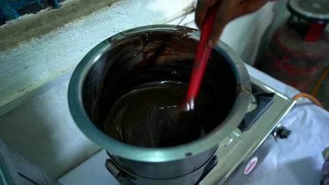 Malt homemade chocolate Stock Footage 217904757