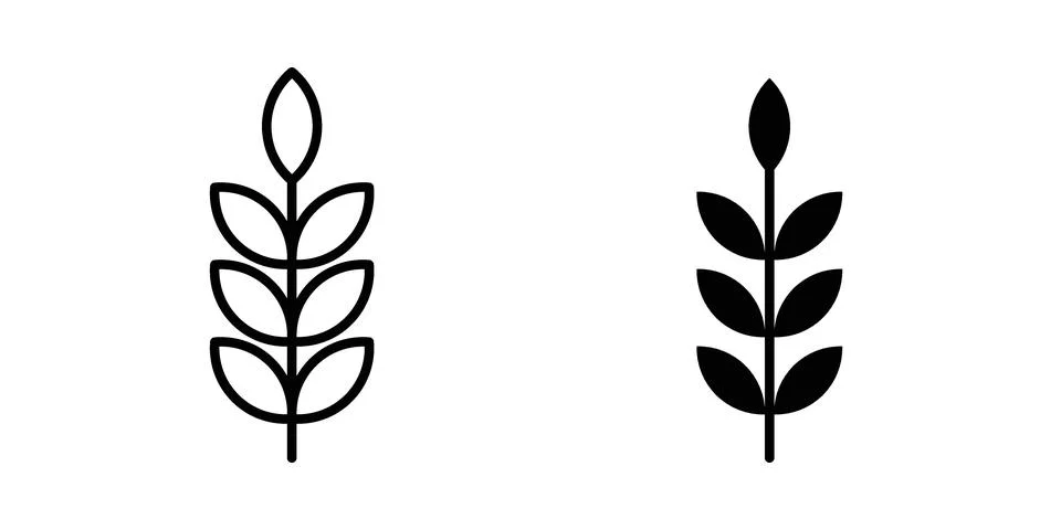 Malt icon vector design. EPS10 스톡 일러스트
