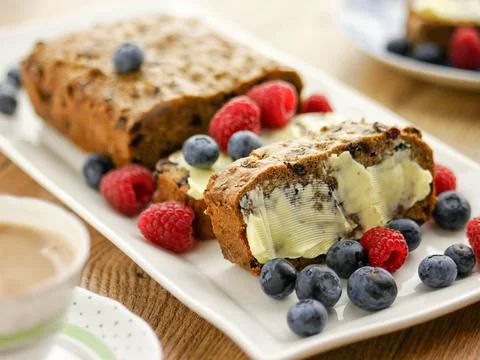 Malt loaf Stock Photos