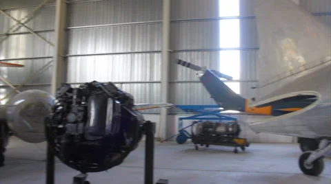 Malta aviation museum Stock Footage 37325892