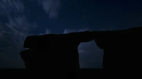 Malta Azure Window thunderstorm 스톡 동영상 10609886