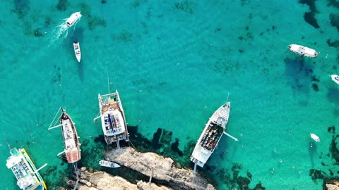 Malta Blue Lagoon Stock Footage 307762302