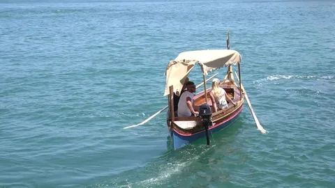 MALTA BOATS Stock Footage 78302008