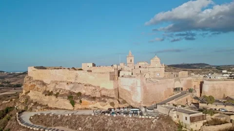 Malta Citadela Gozo (2) 库存影片 318467655