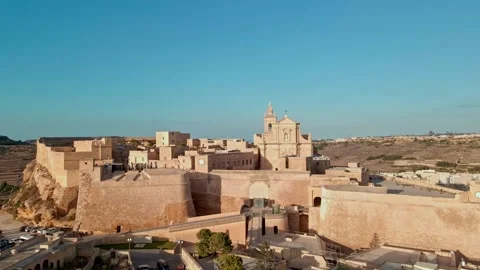Malta Citadela Gozo (4) 库存影片 318467657