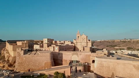 Malta Citadela Gozo (5) 库存影片 318467653
