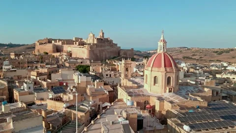 Malta Citadela Gozo (8) 库存影片 318468433