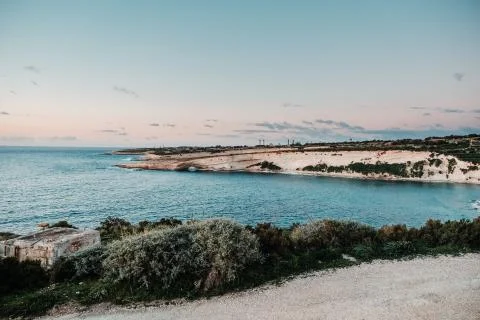 Malta Cliff Stock Photos