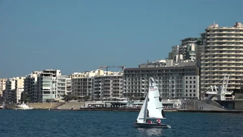 Malta coast Stock Footage 154294204