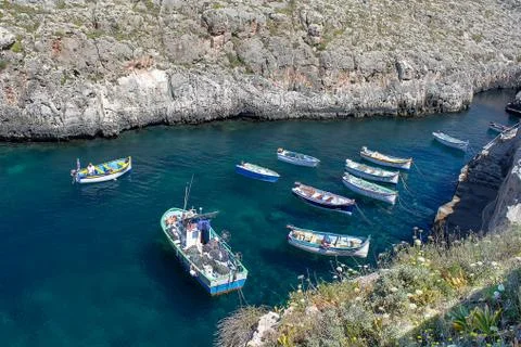 Malta coast Stock Photos