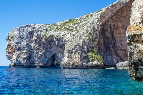 Malta coast Stock Photos