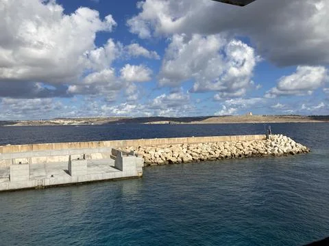 Malta coastline Stock Photos