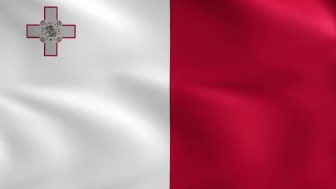 Malta Flag Background 4k Видео 69876675