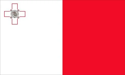 Malta Flag Design Stock Illustration