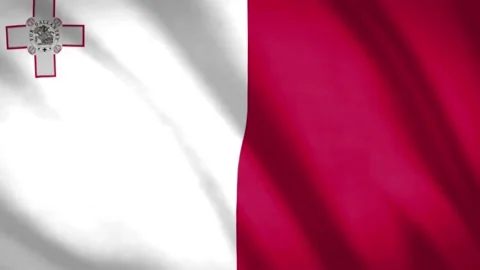 Malta Flag  Stock Footage 188144669