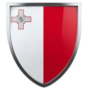 Malta flag Stock Illustration