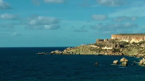 Malta, Golden Bay Stock Footage 59755076