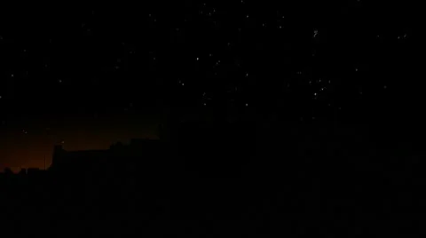 Malta Gozo Citadel thunderstorm Stock Footage 10609991