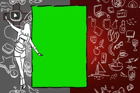 Malta - Hand-drawn - Flag Loop - Illustration - SD Stock Footage 90627053