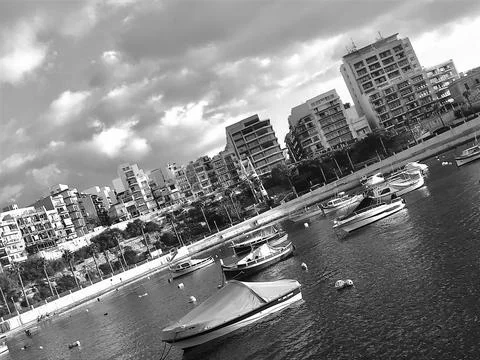 Malta harbour Stock Photos