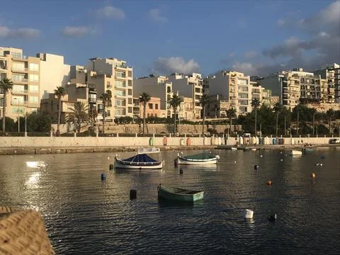 Malta harbour Stock Photos