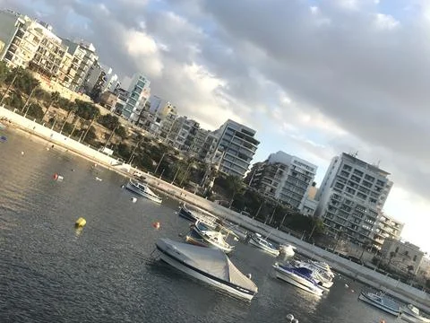 Malta harbour Stock Photos