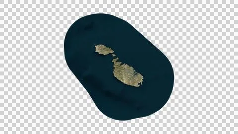 Malta Map Stock Illustration