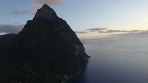 Malta mountain as the sun sets. Video stock 66340614