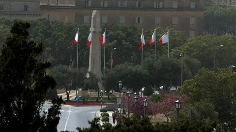 Malta Rotunda 库存影片 89135569