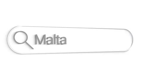 Malta Search Bar Close Up Single Line Typing Text Box Layout Web Database Stock Footage 151546051